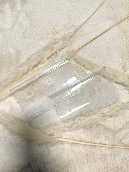 A6 Budget Hüllen mit Druckverschluss/ 5er Set