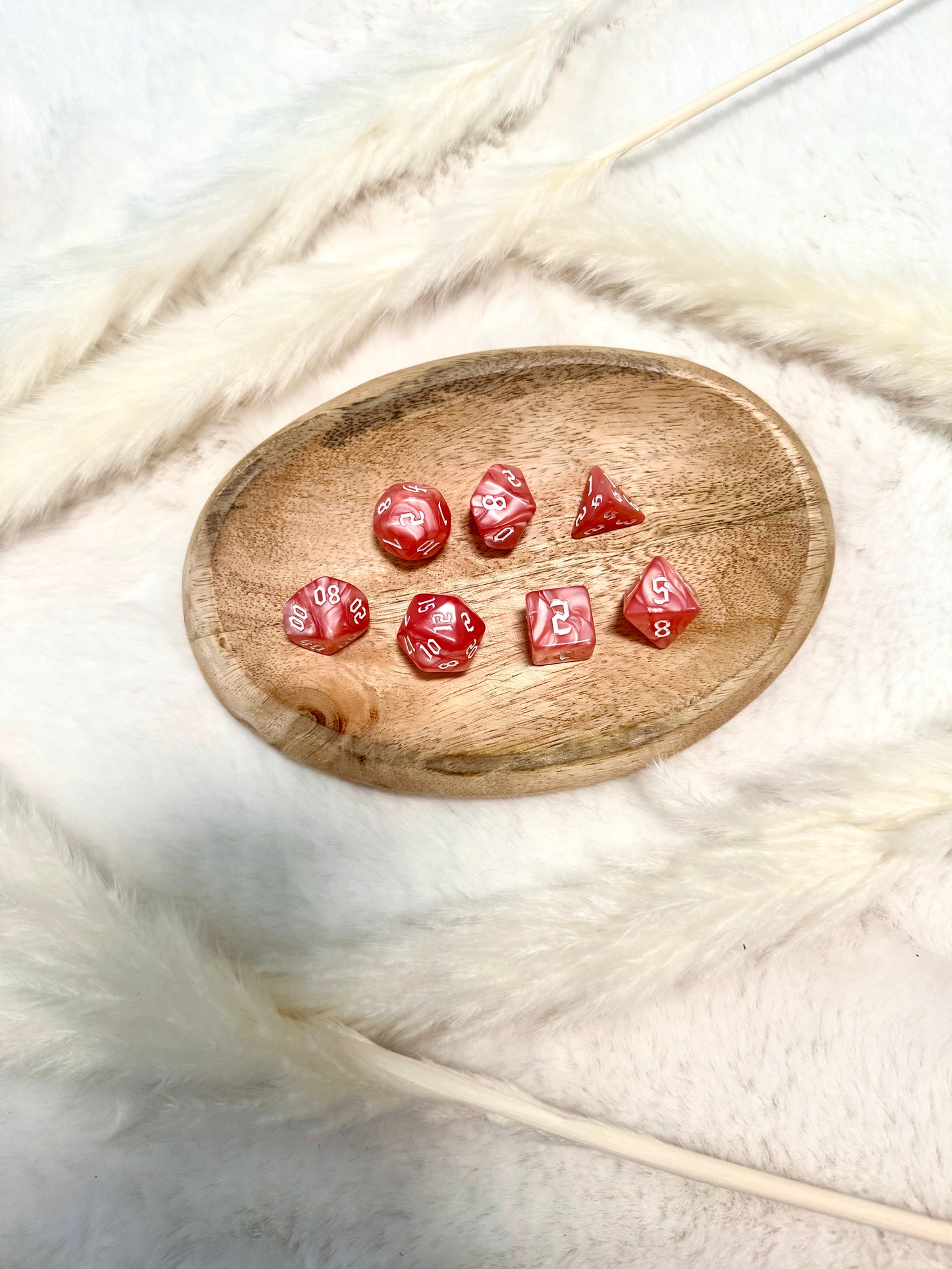 Würfelset „Rot“