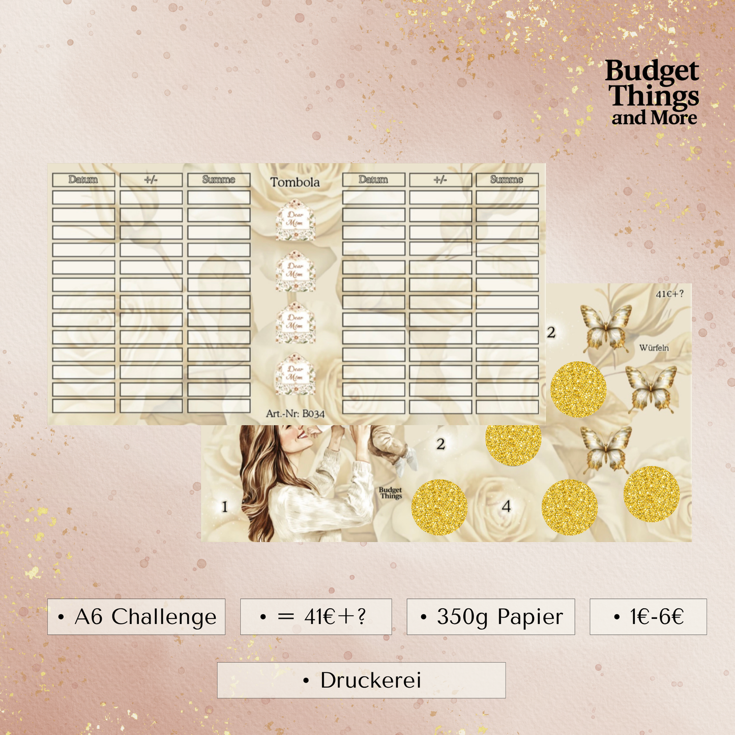 Muttertag Sparchallenge