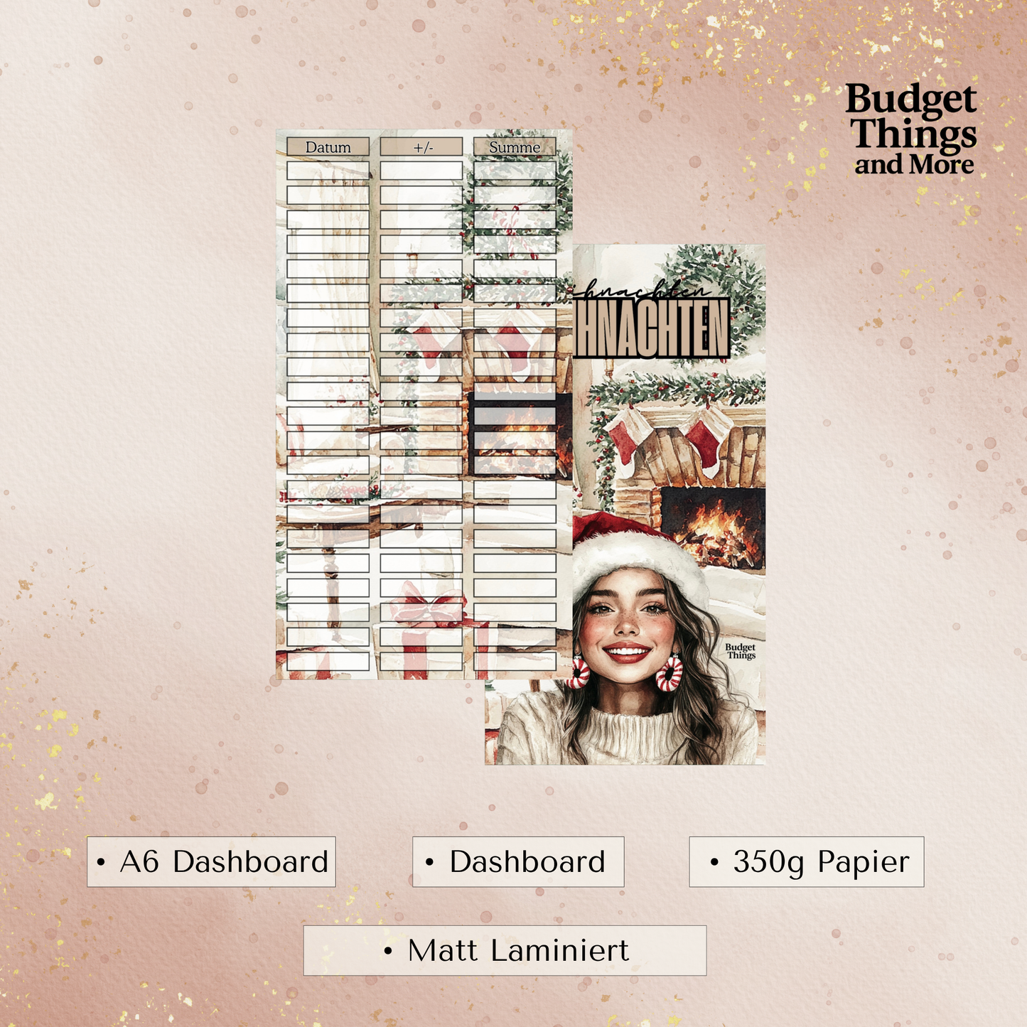 Weihnachten Deckblatt/Dashboard