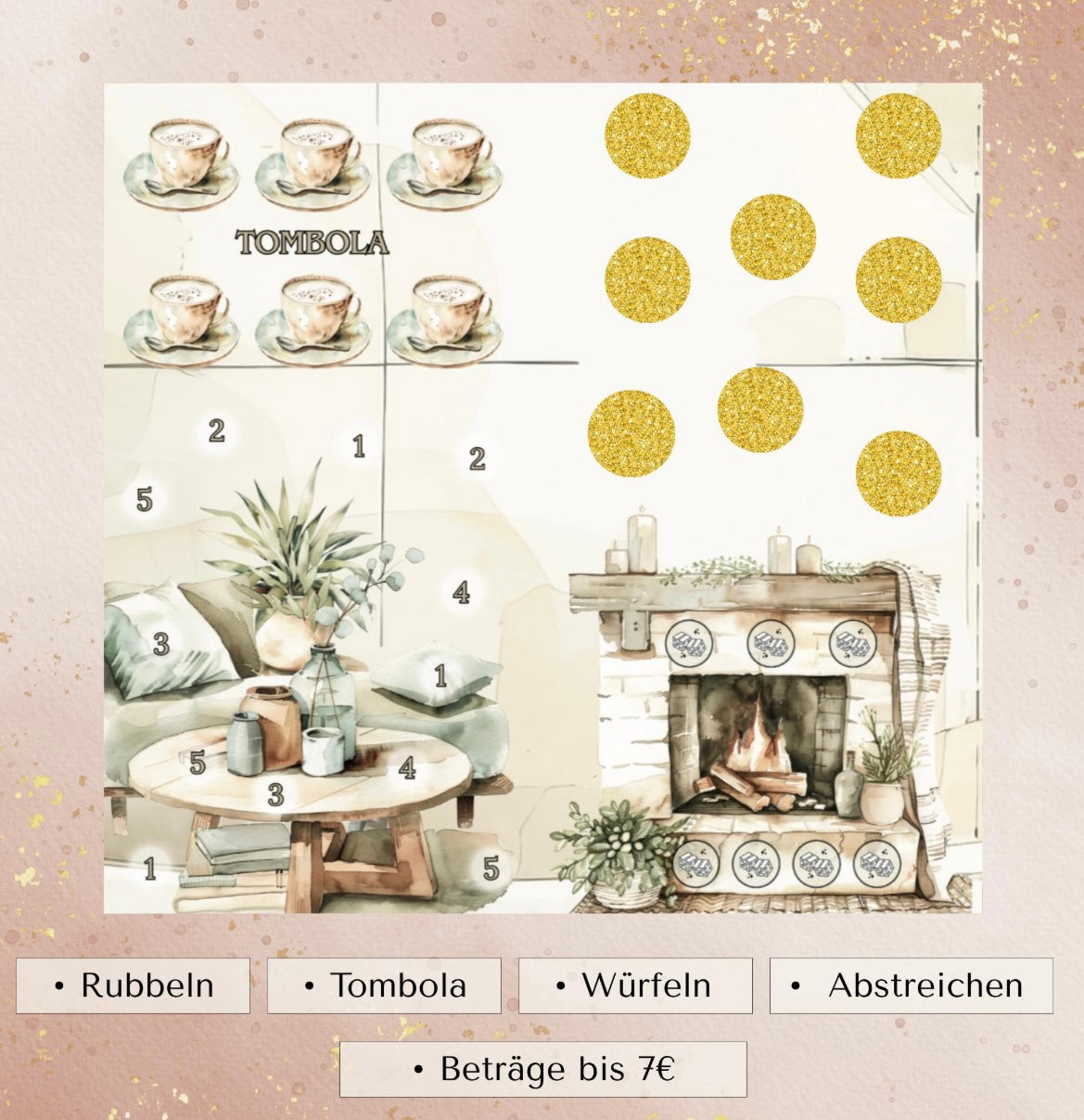 Cozy Home 2er Klappkarte
