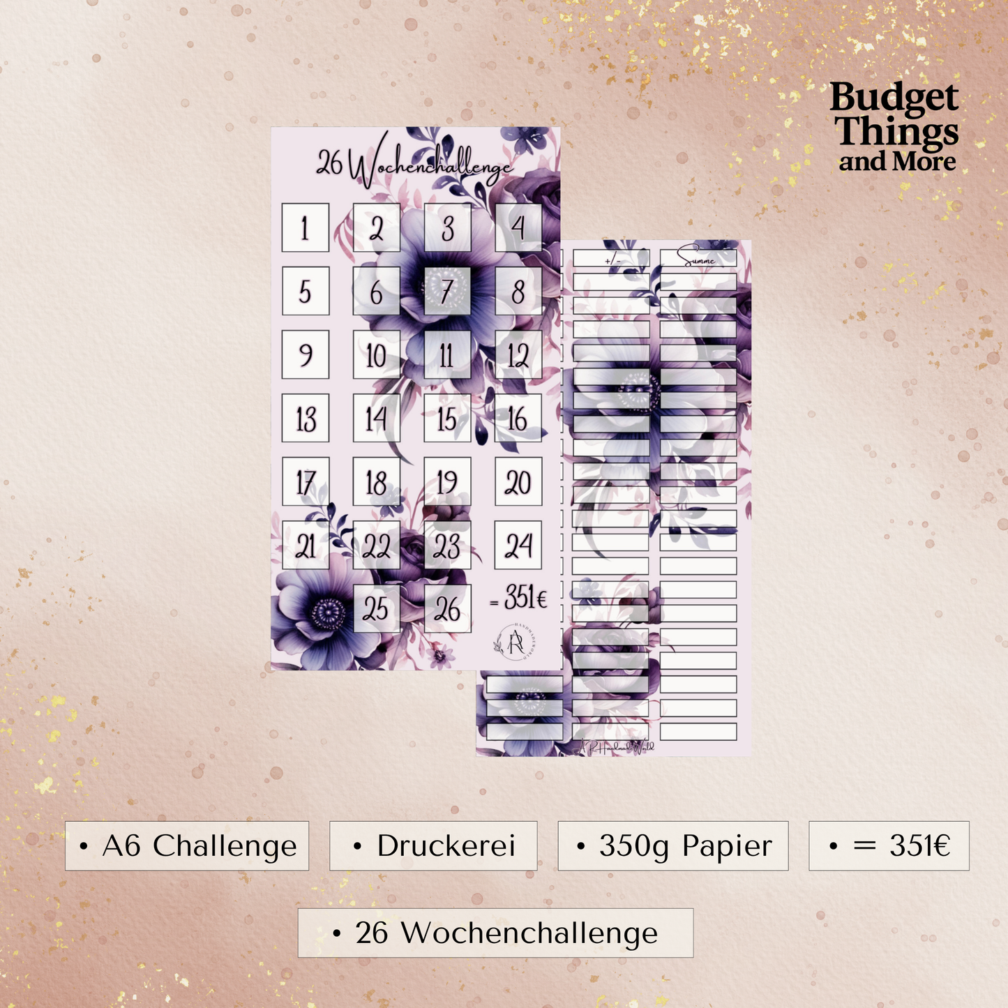 26 Wochenchallenge