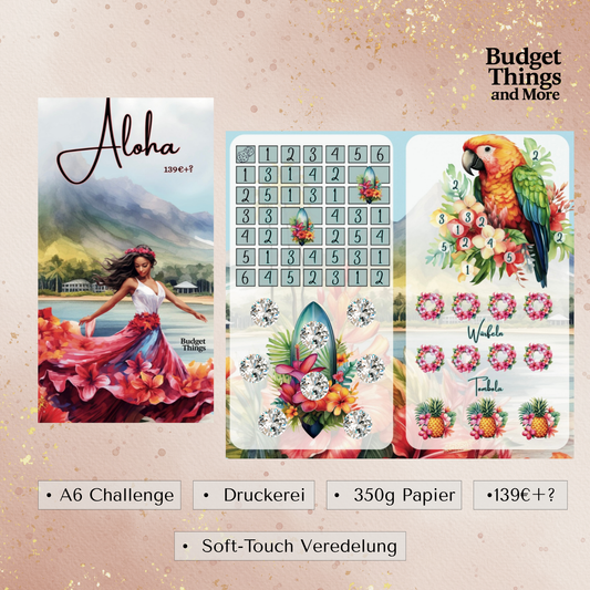 Aloha - 2er Klappkarte