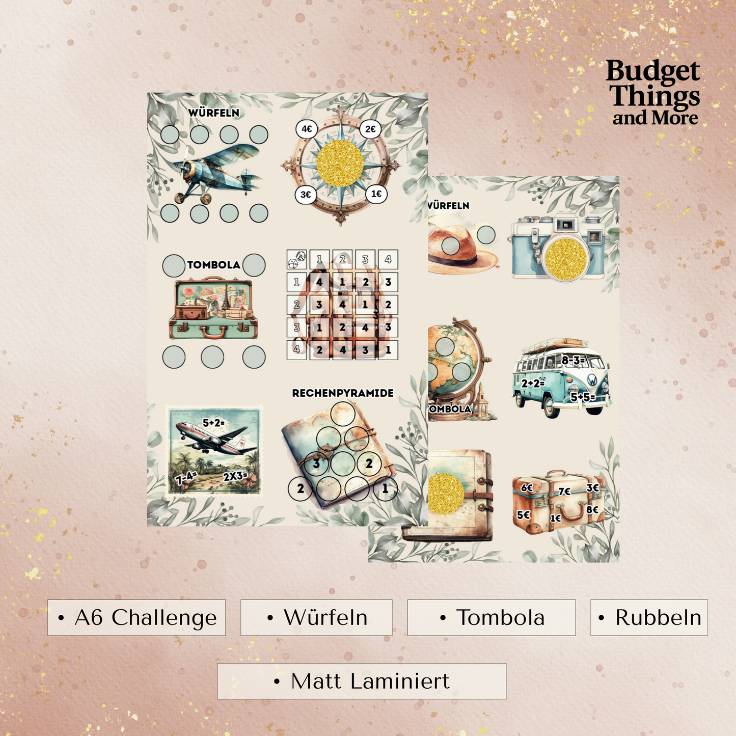 Travel Adventure- Mini Jahreschallenge- Einheftchallenge