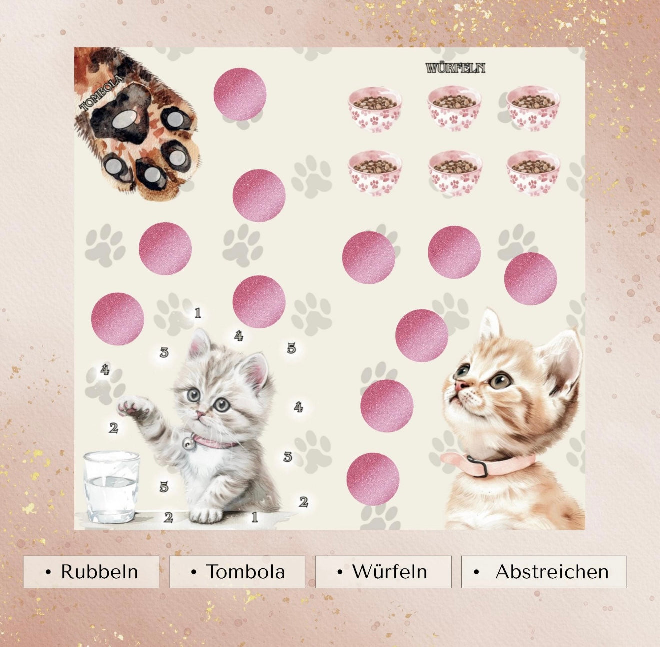 Cat Mom Klappkarte