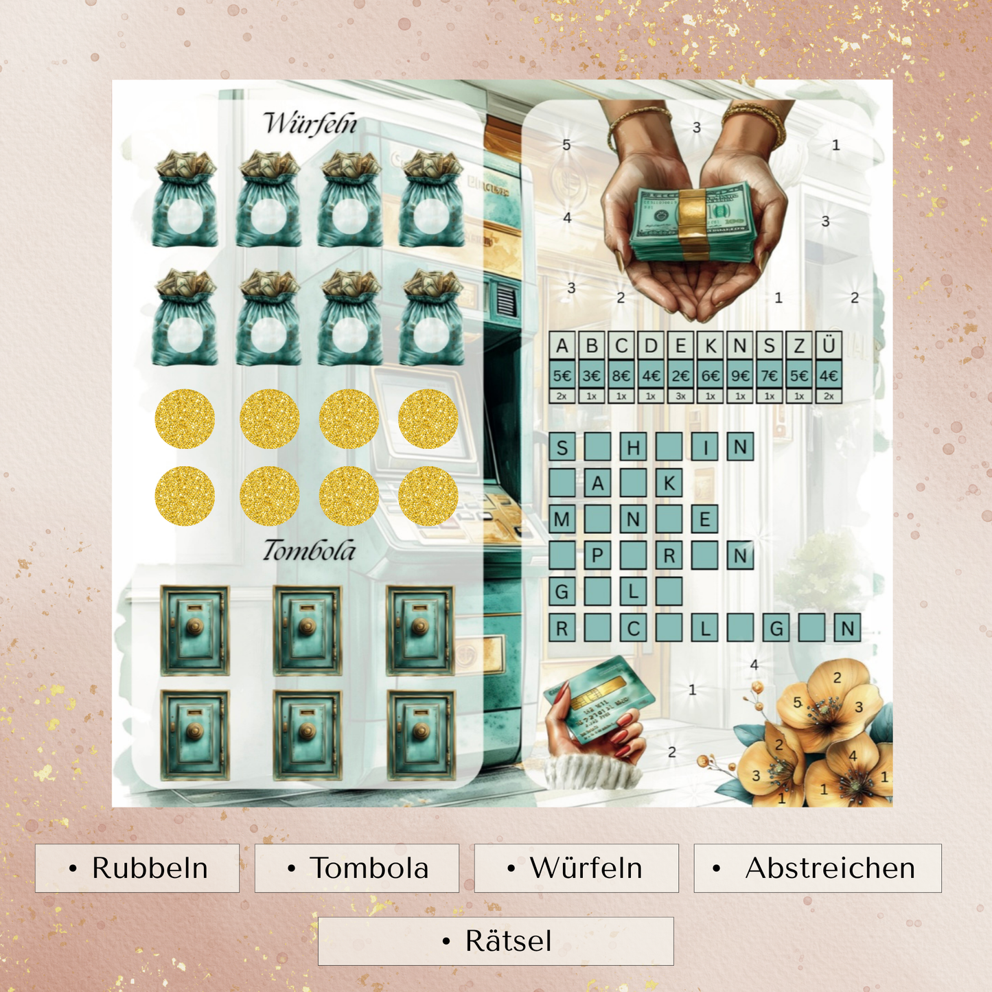 My Money My Rules - 2er Klappkarte