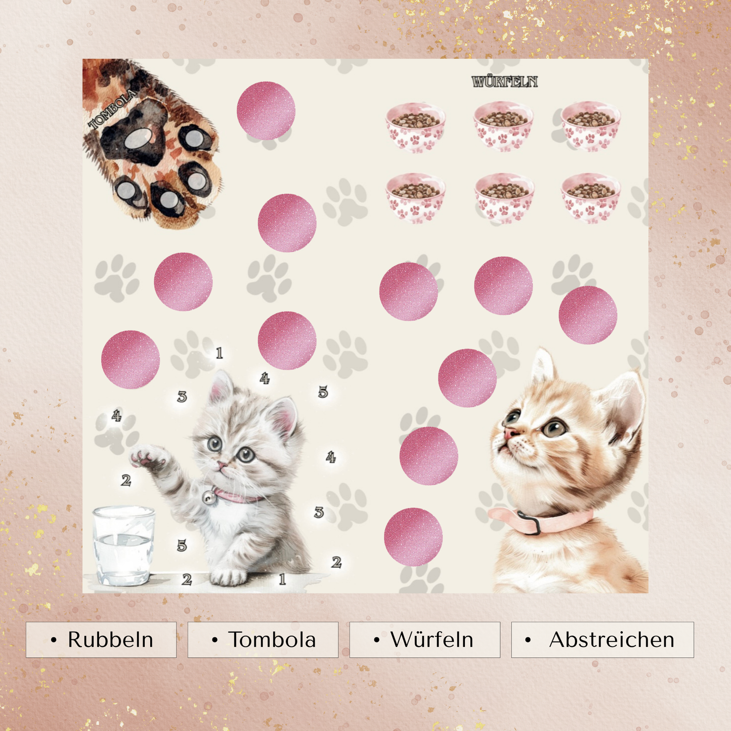 Cat Mom - 2er Klappkarte