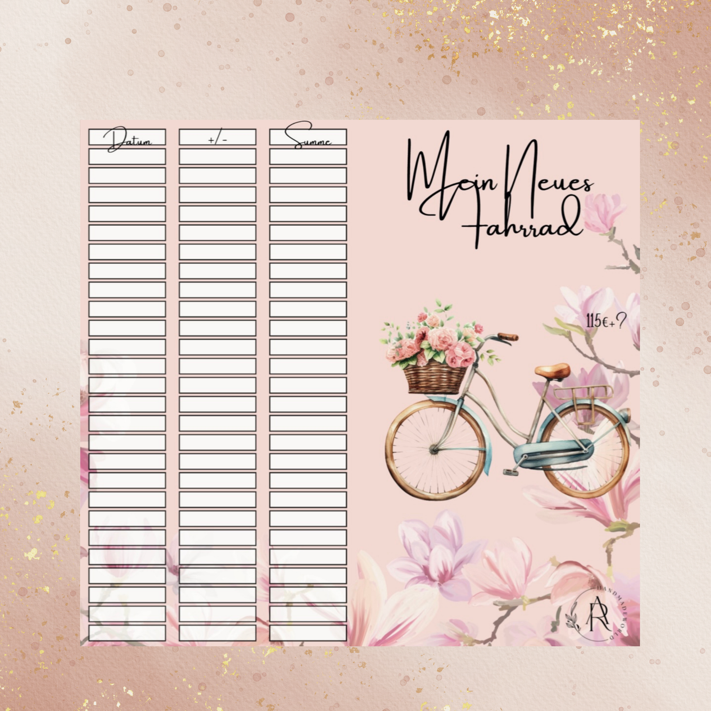 Mein neues Fahrrad - 2er Klappkarte