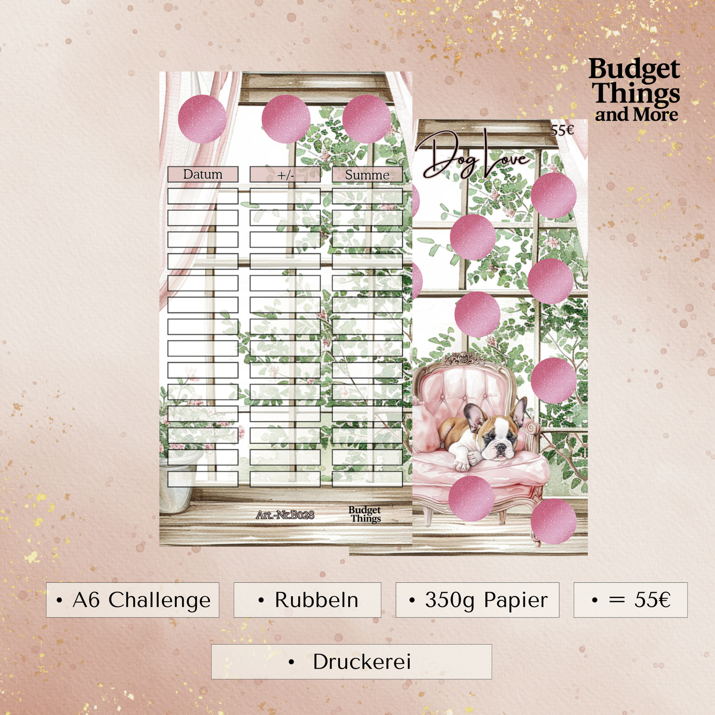 Dog Love Rubbelchallenge