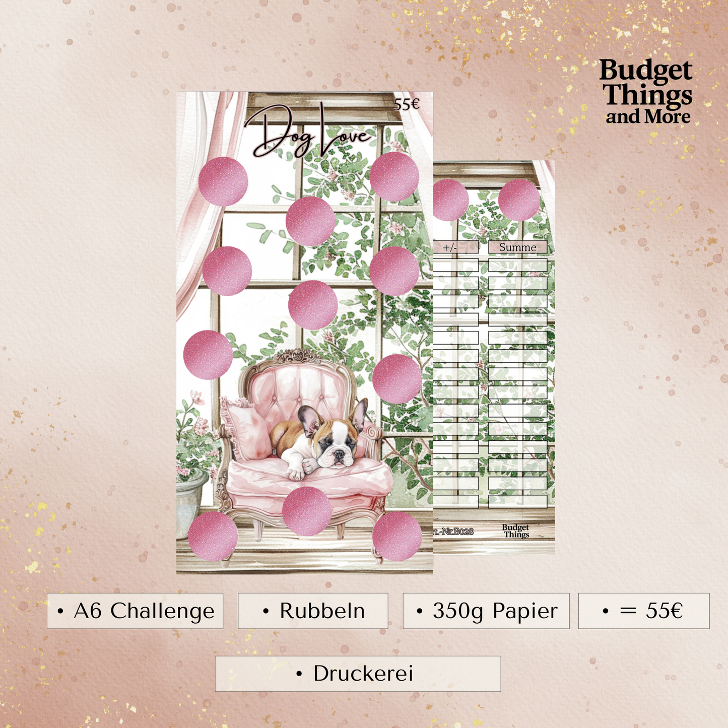 Dog Love Rubbelchallenge