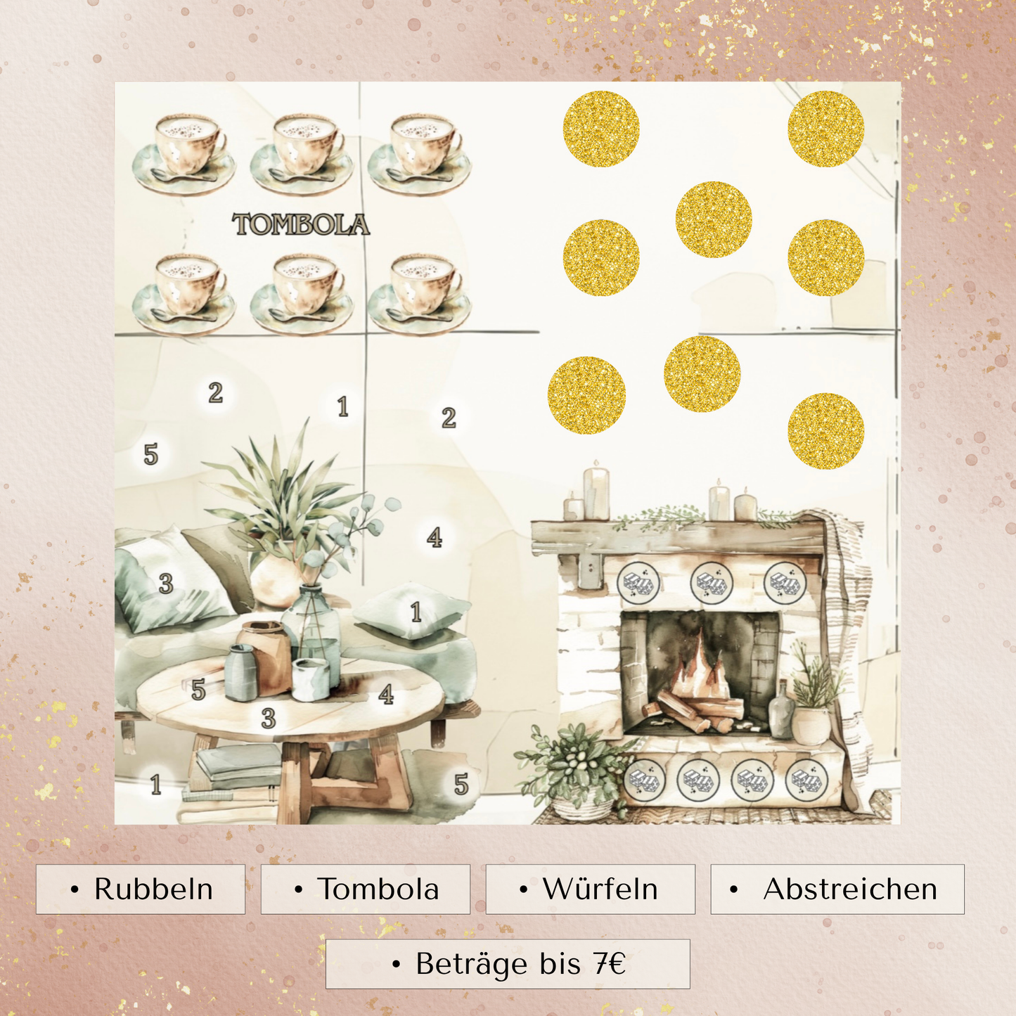 Cozy Home - 2er Klappkarte