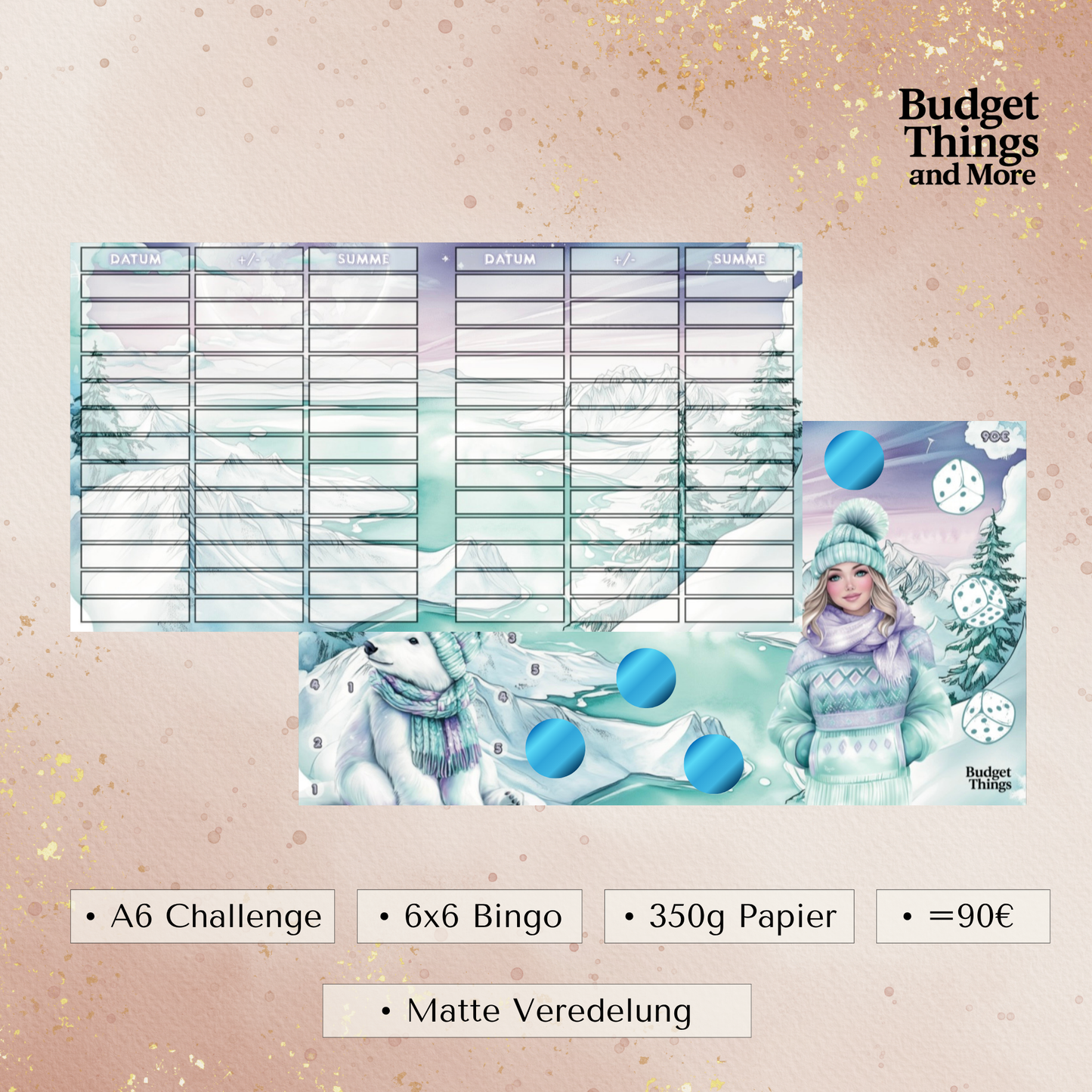 Winter Trip Laminierte Mixchallenge