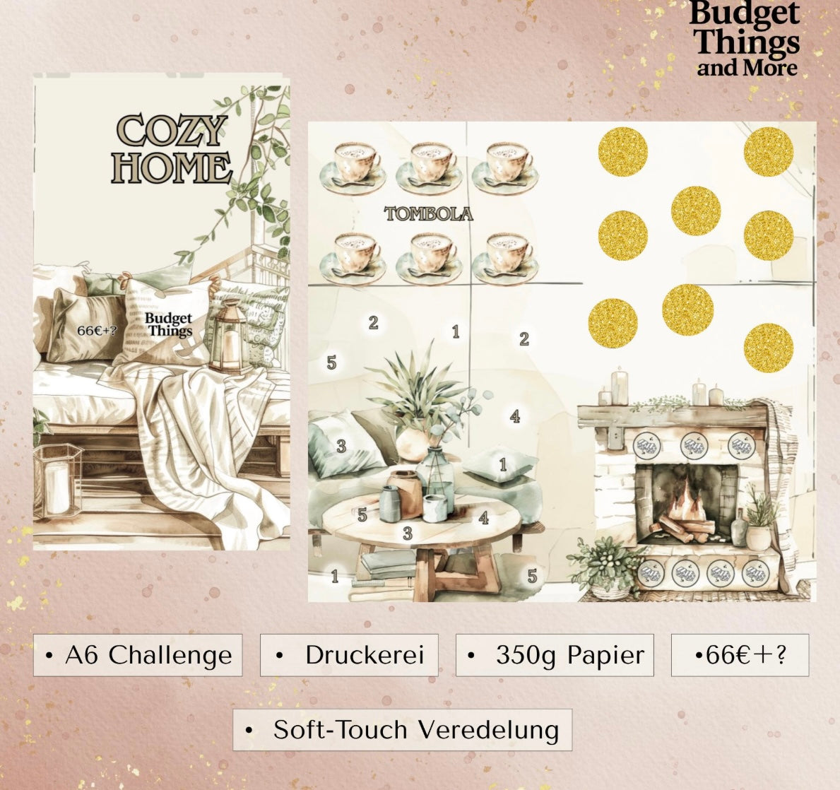 Cozy Home 2er Klappkarte
