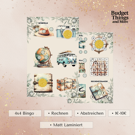 Travel Adventure- Mini Jahreschallenge- Einheftchallenge