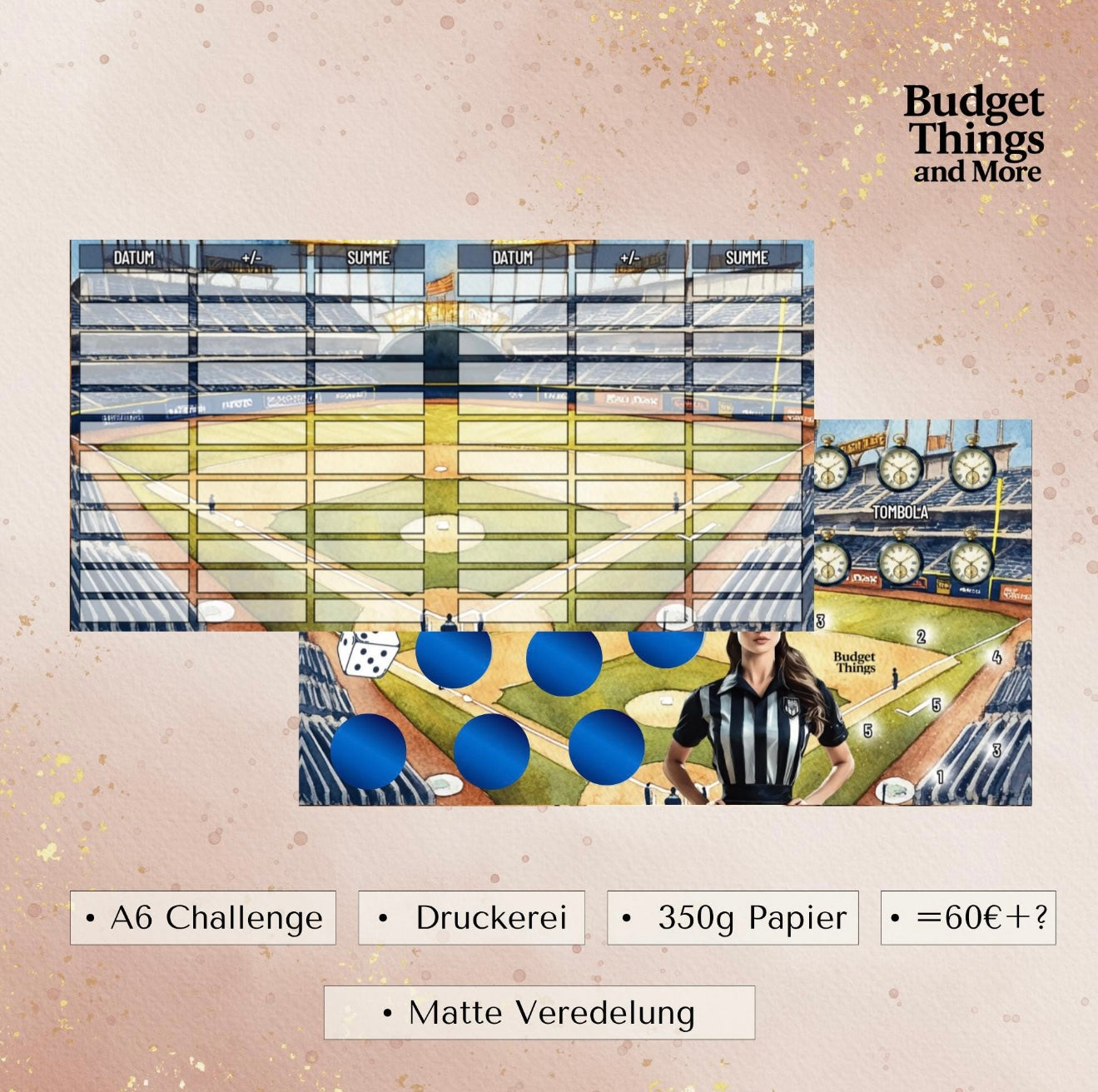 Stadiontag folierte Einzelchallenge