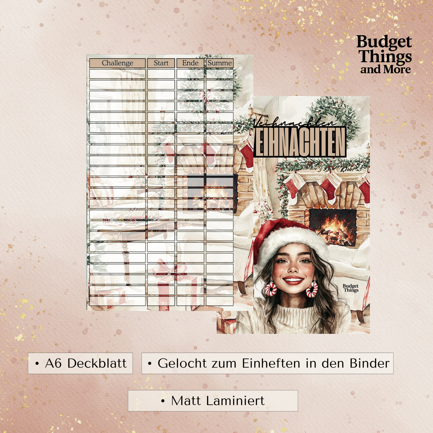 Weihnachten Deckblatt/Dashboard