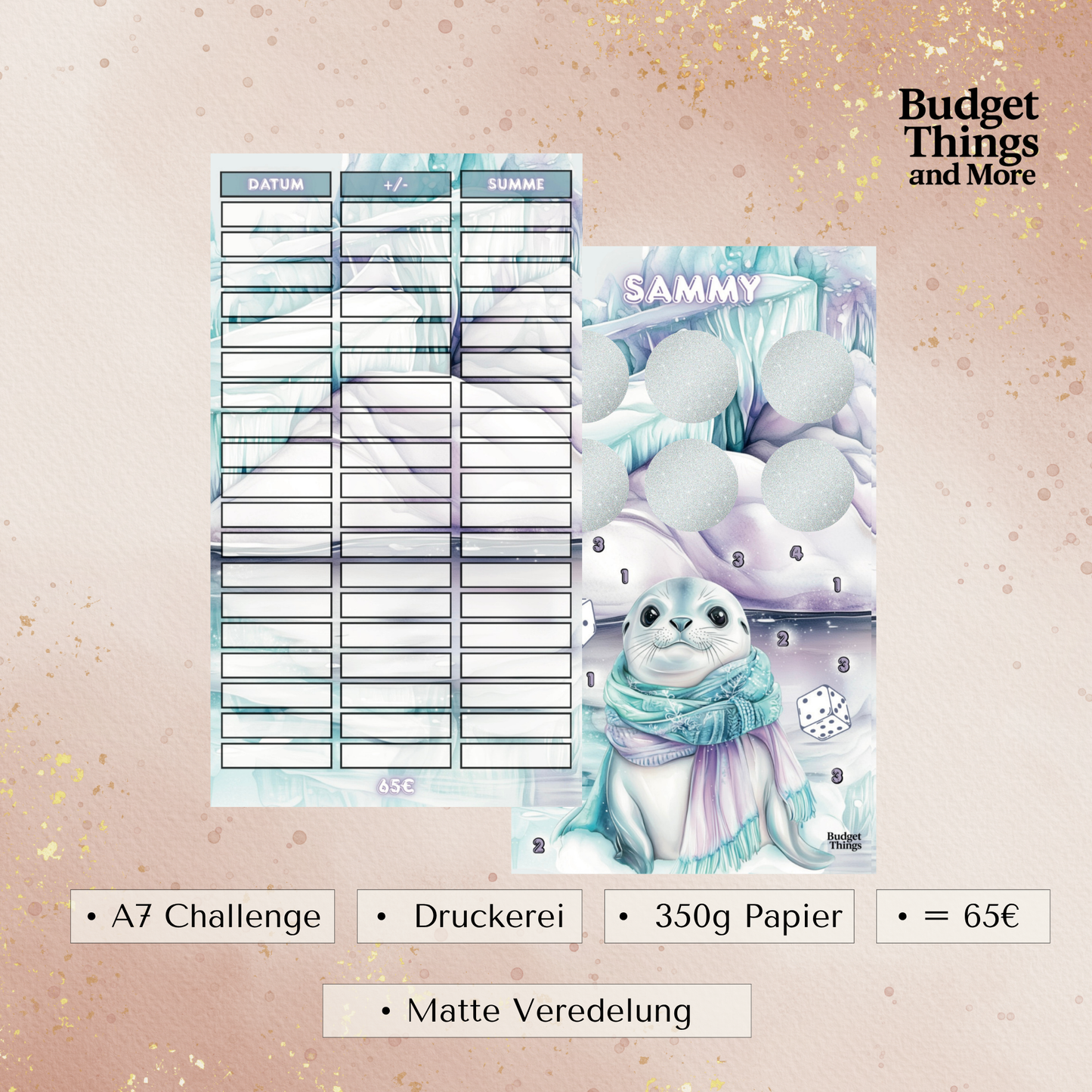 Sammy - Laminierte A7 Challenge