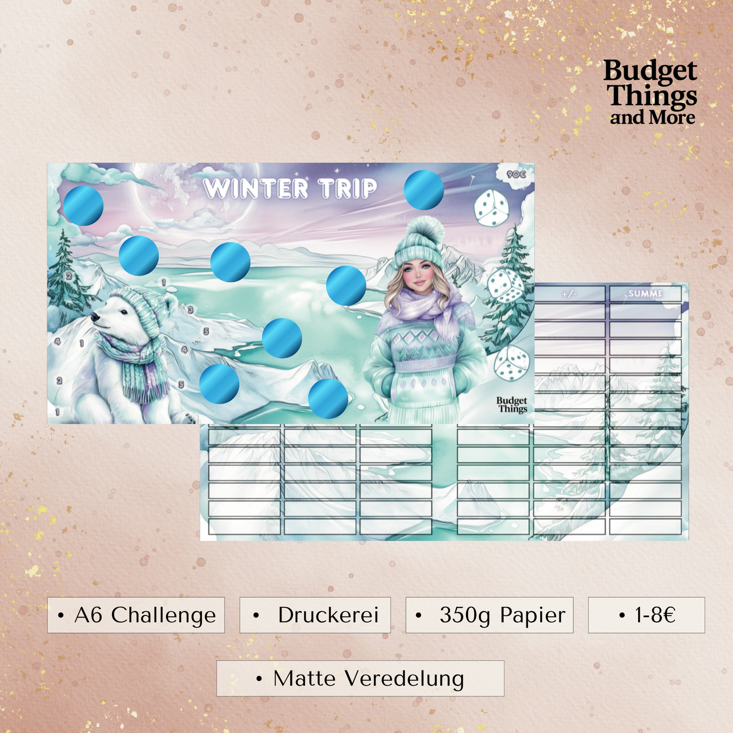 Winter Trip Laminierte Mixchallenge