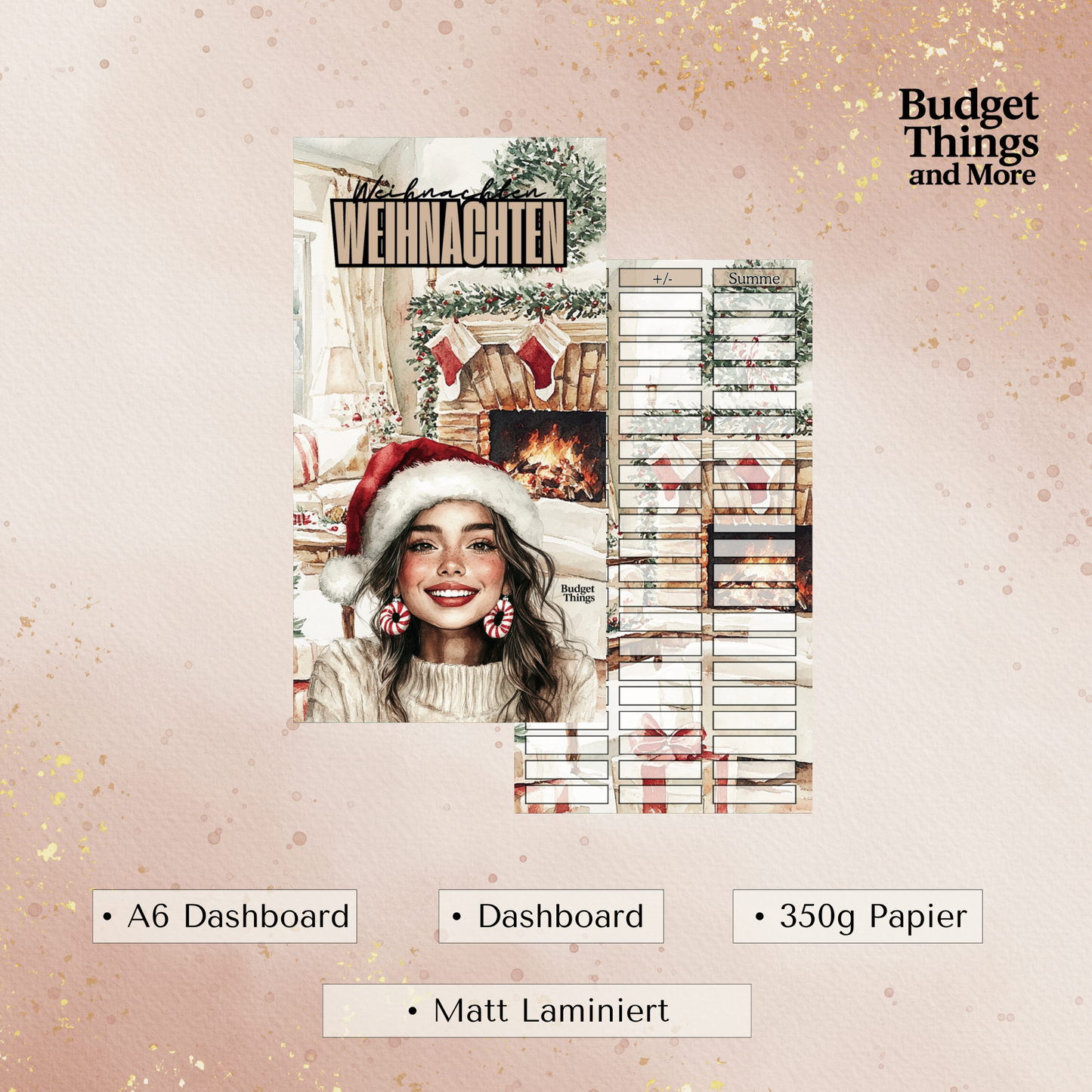 Weihnachten Deckblatt/Dashboard