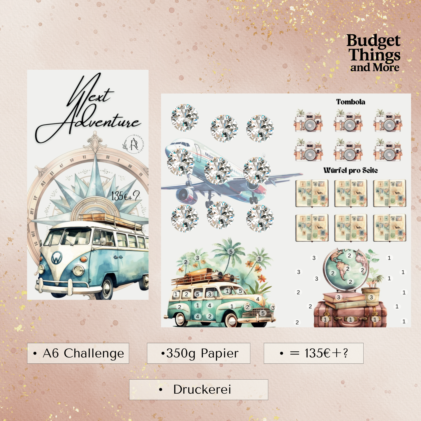 Next Adventure - 2er Klappkarte