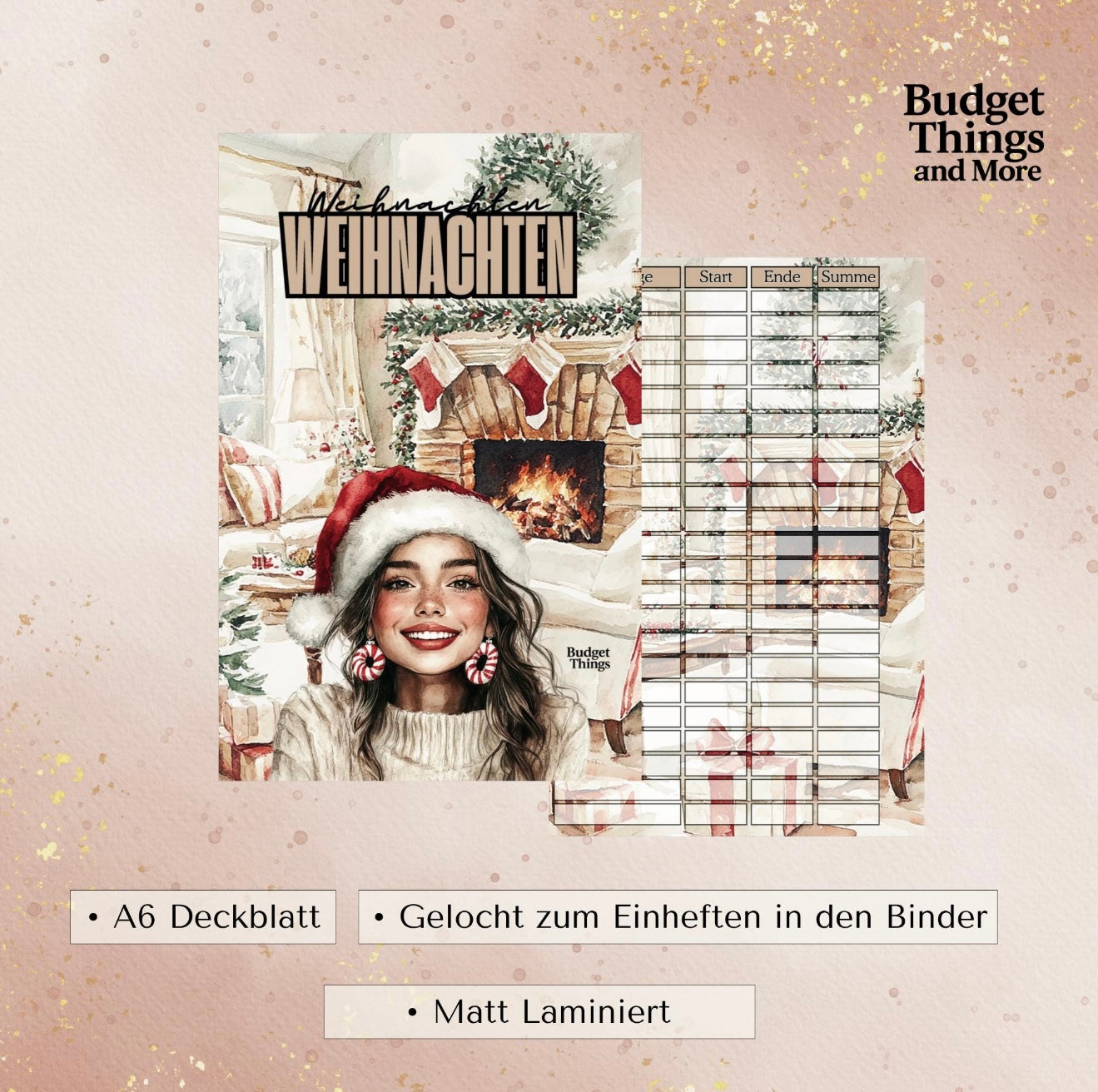 Weihnachten Deckblatt+Dashboard