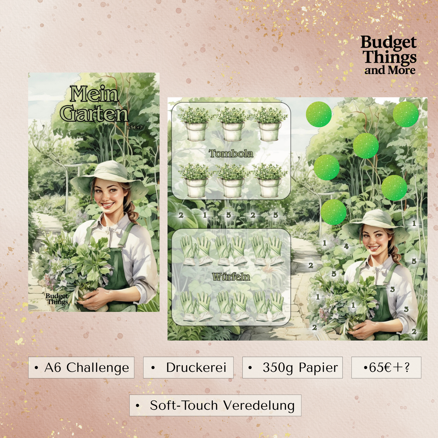 Mein Garten - 2er Klappkarte