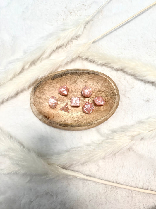 Würfelset „Beige“