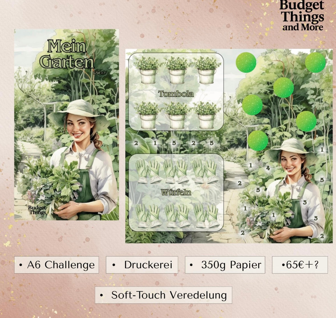 Mein Garten 2er Klappkarte
