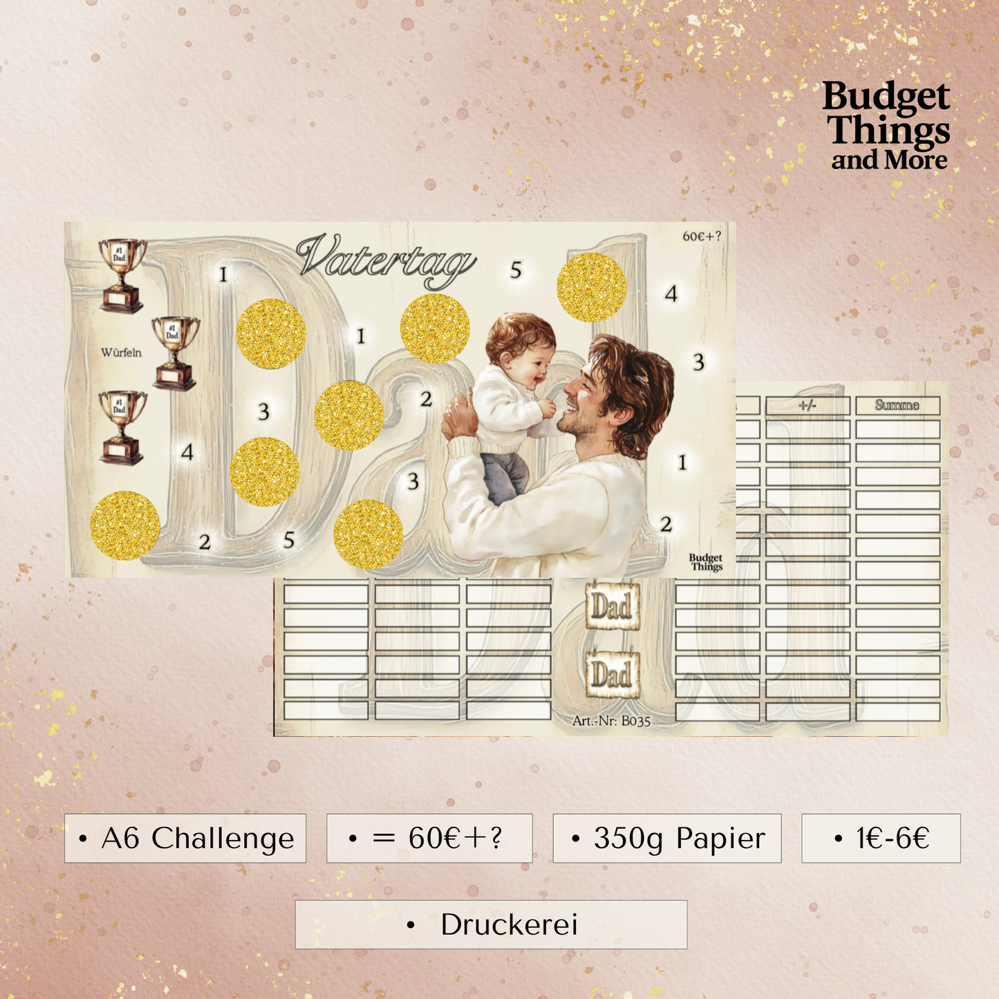 Vatertag Sparchallenge