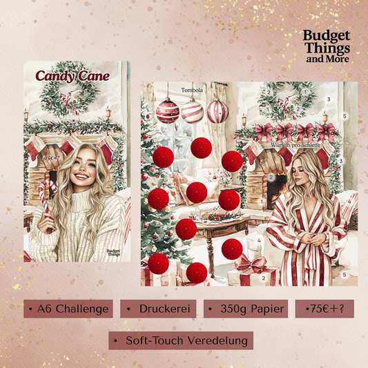 Candy Cane - 2er Klappkarte