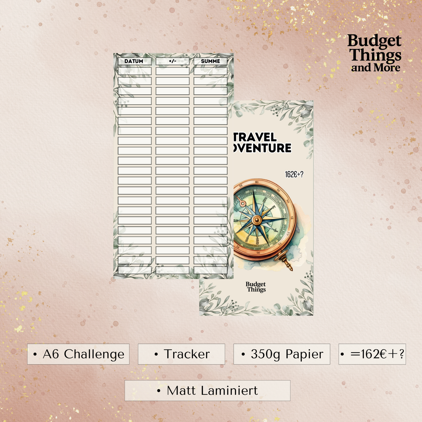 Travel Adventure- Mini Jahreschallenge- Einheftchallenge