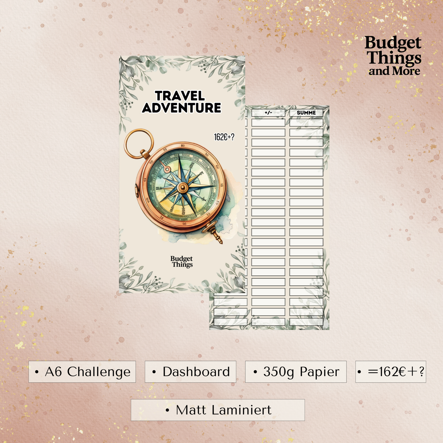 Travel Adventure- Mini Jahreschallenge- Einheftchallenge